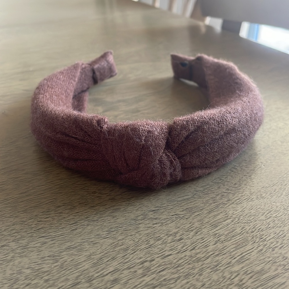 Anthropologie Brown Knotted Paula Headband